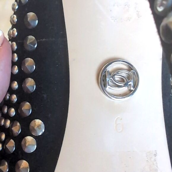 BEBE 💎 Annette  Jeweled And Studded Stilettos Size 6 - Picture 11 of 17